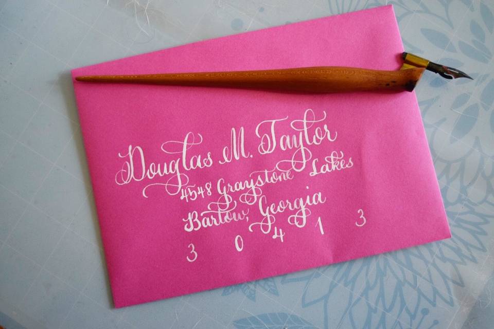 Kayla Elaine Calligraphy