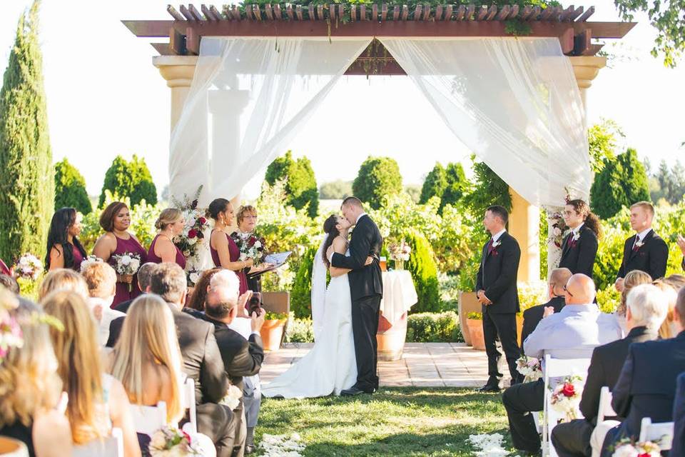 Outdoor ceremony