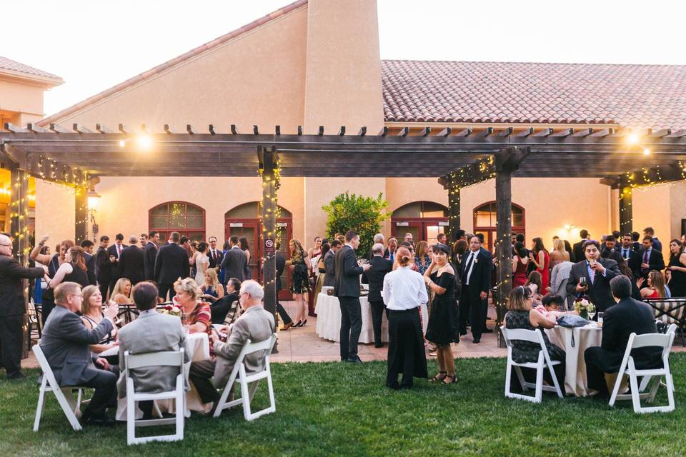 Beautiful outdoor wedding