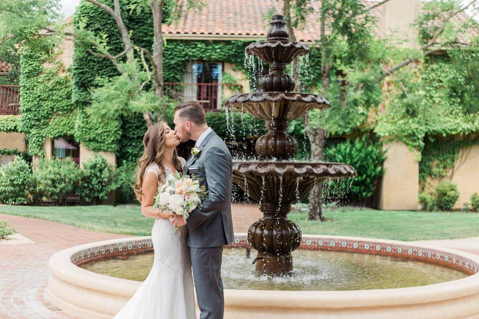 Beautiful outdoor wedding