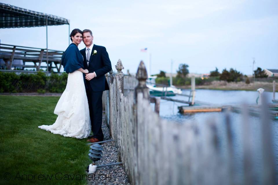 Spring wedding on the lawn | Andrew Cavanaugh Photography