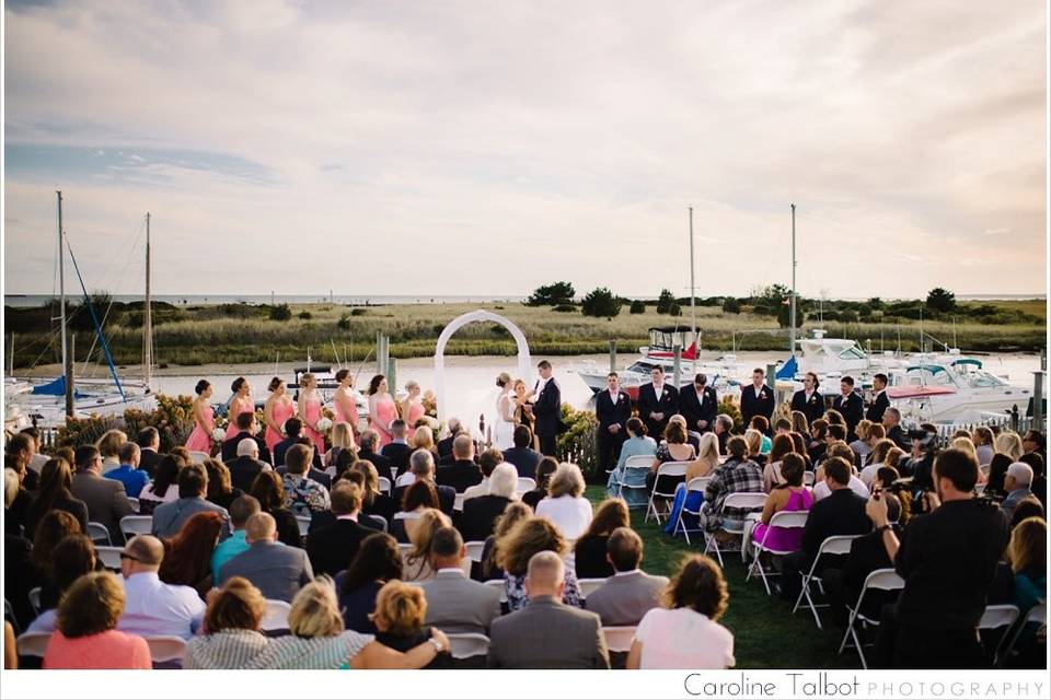 Outdoor ceremony