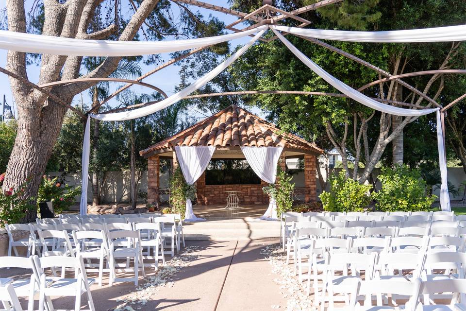 Garden ceremony