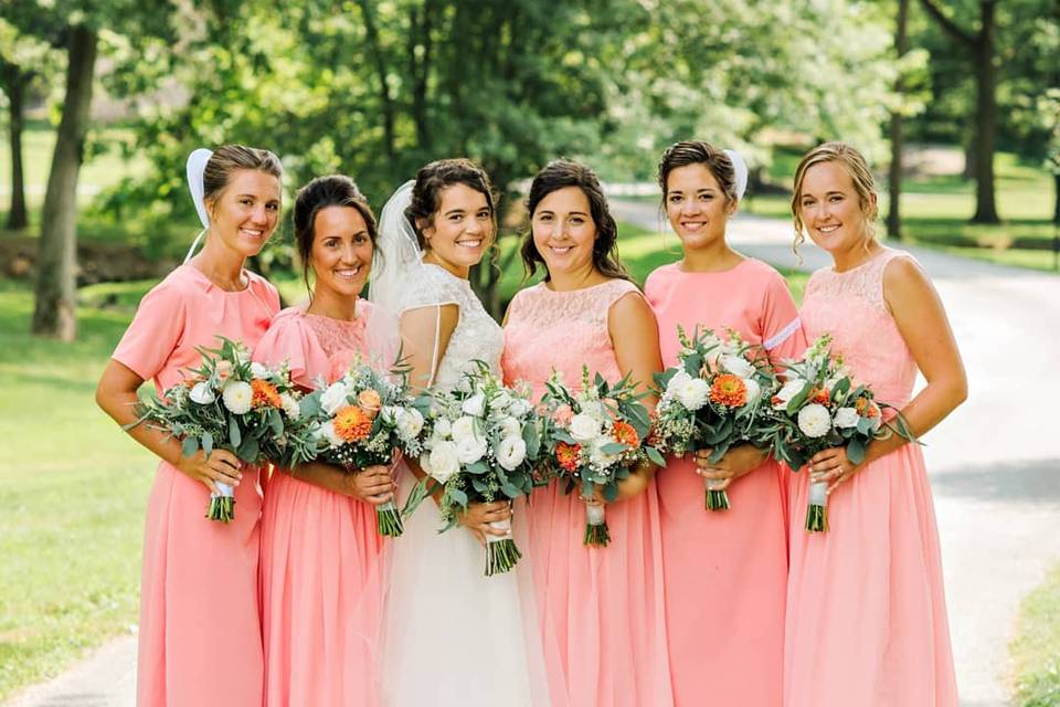 Bridal Party at Twin Brook