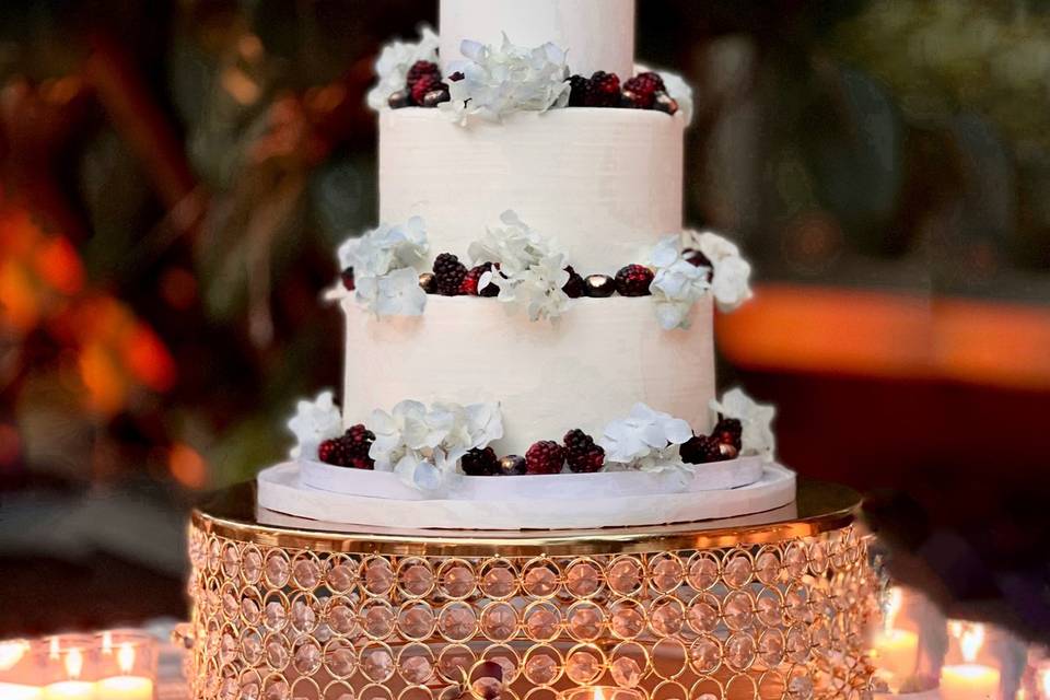 Fall wedding cake