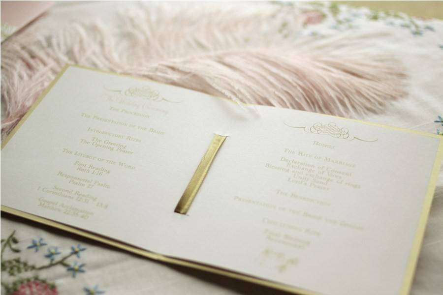 Pink Orchid Invitations