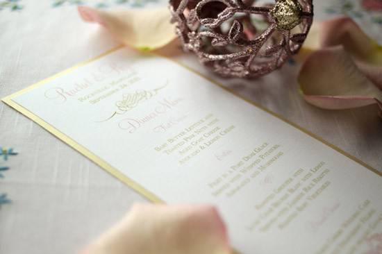 Pink Orchid Invitations