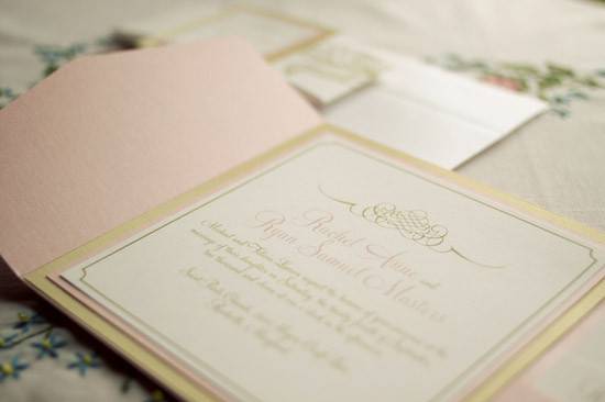 Pink Orchid Invitations