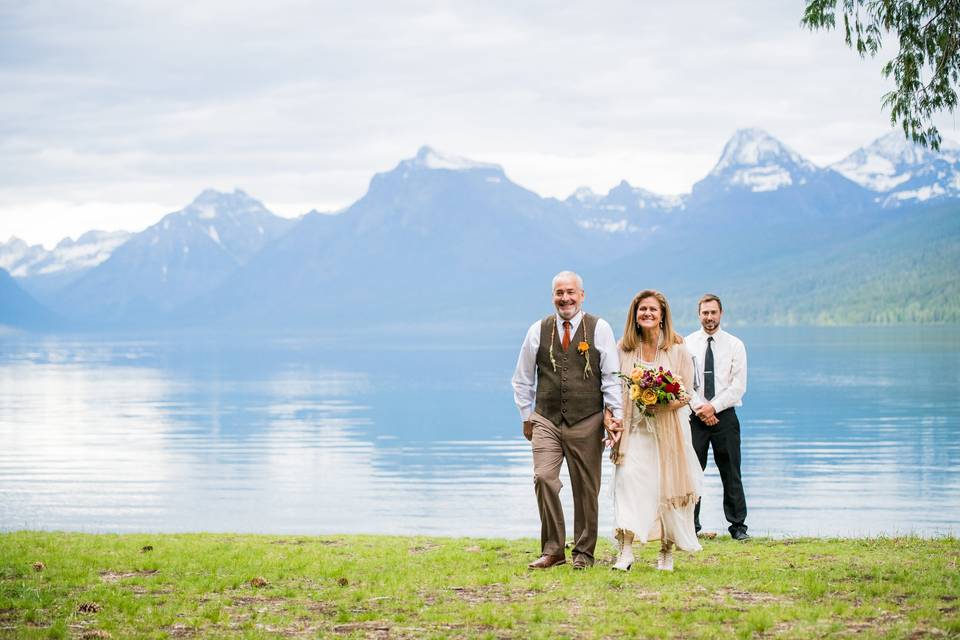 The majestic Lake Mcdonald