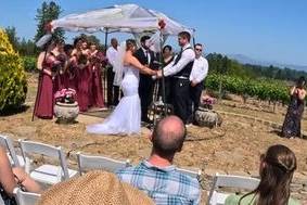 Outdoor wedding