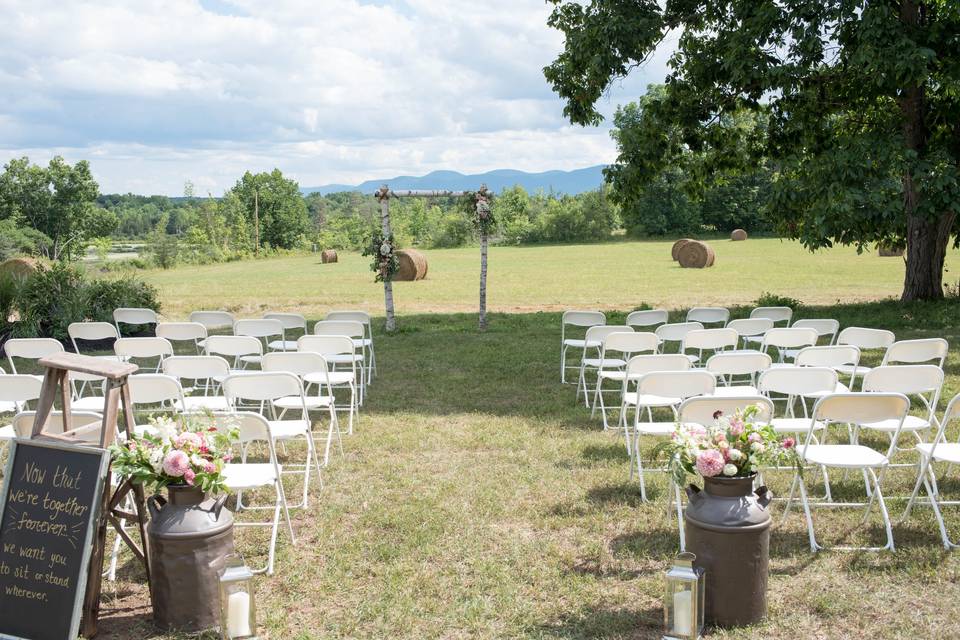 Ceremony Site.