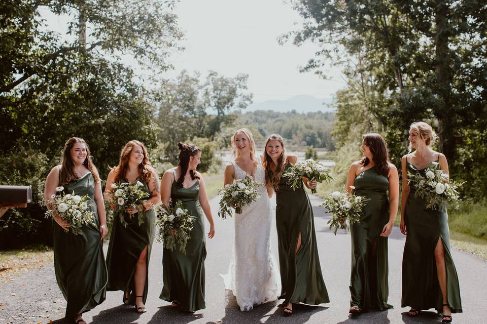 Bridal party.