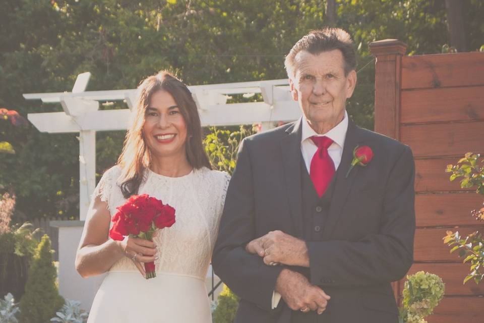 Bride and Grooms Father