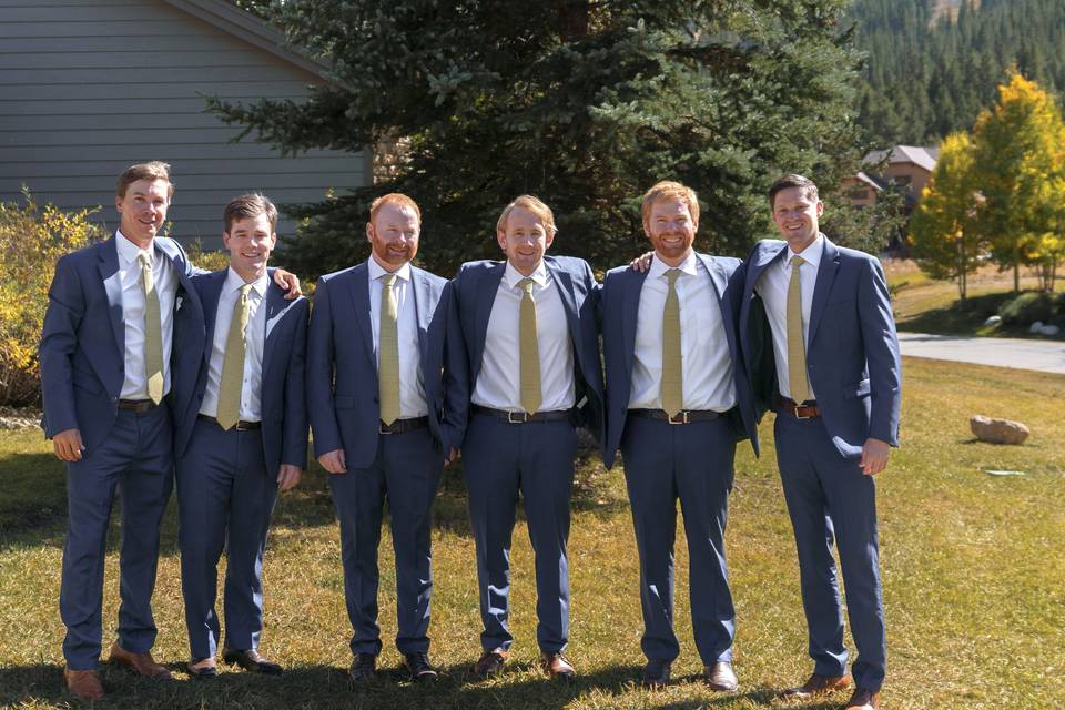 Grooms men!