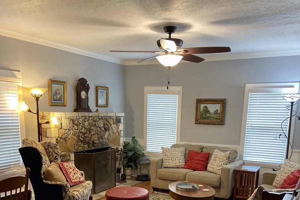 Living Room in Rock House