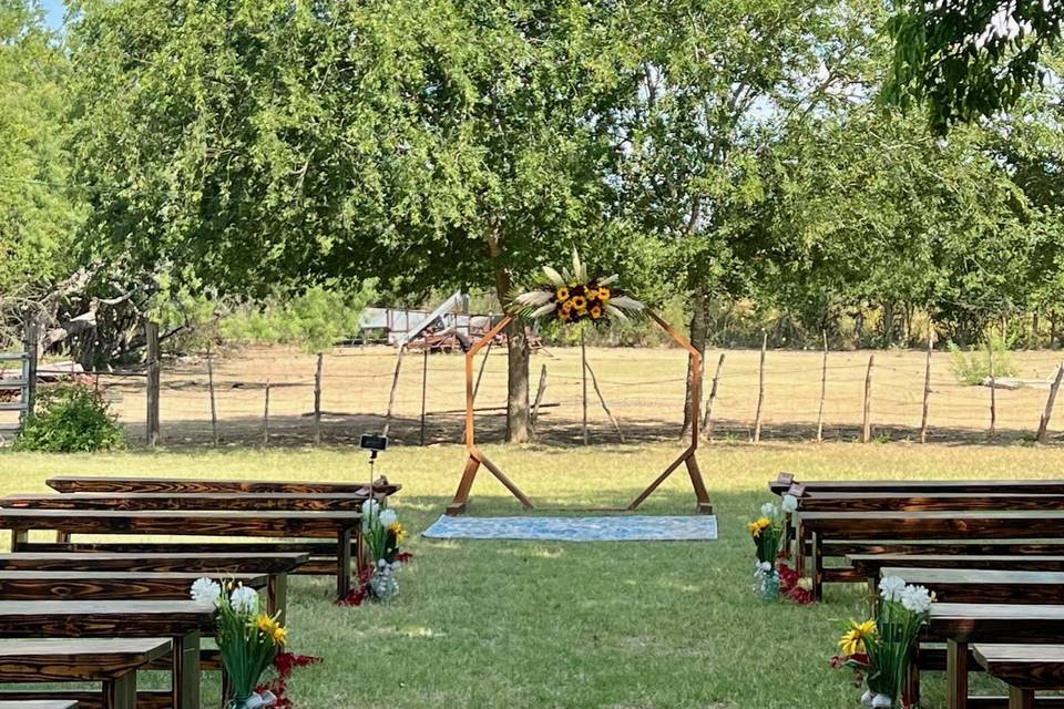 Ceremony Set Up