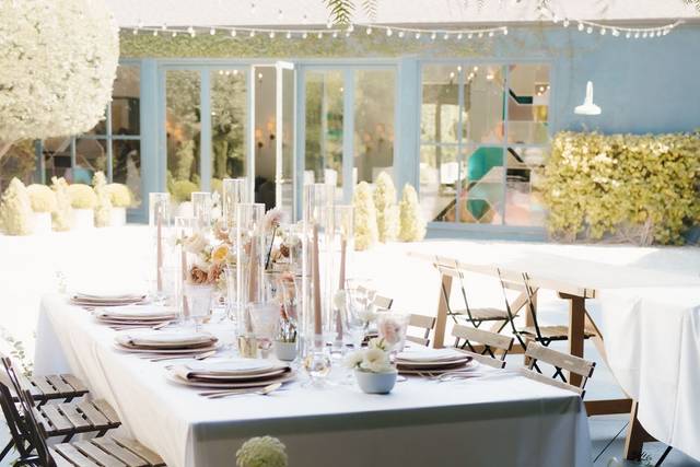 Floral head table