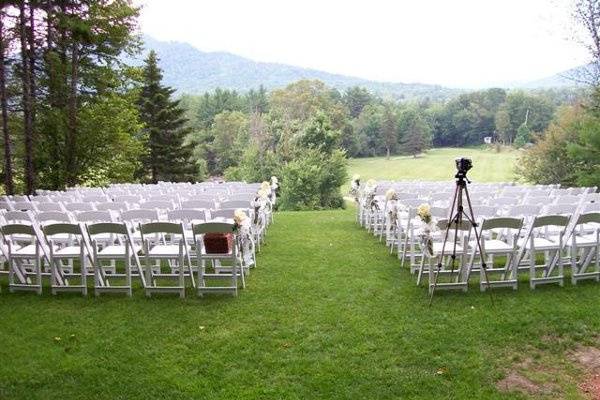 Wedding venue area