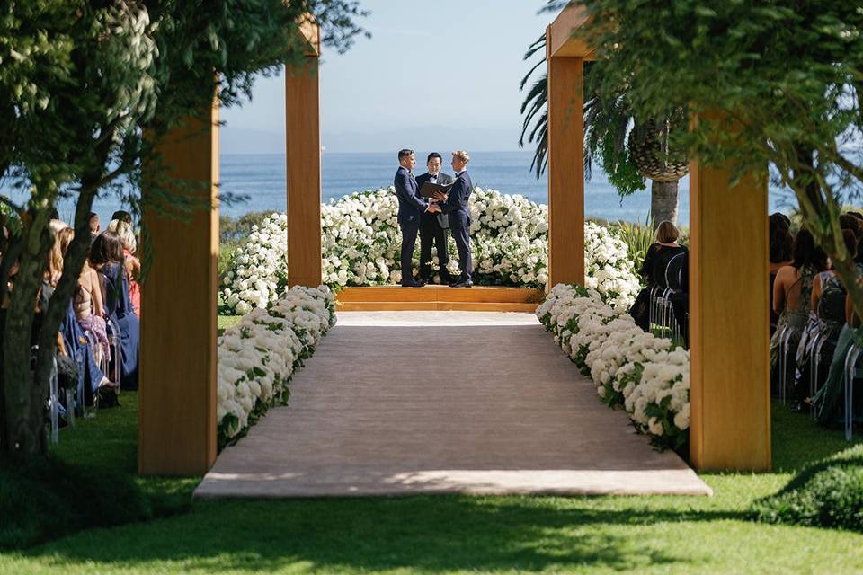 Ritz Carlton Bacara Wedding