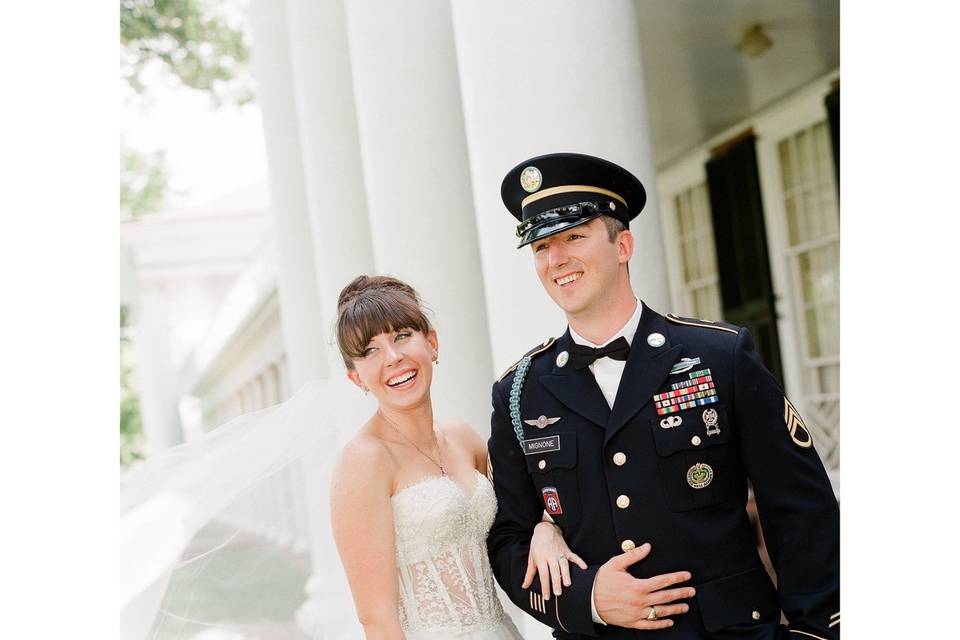 Bride and groom