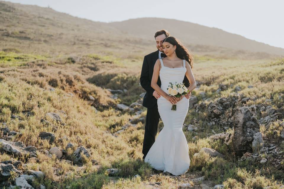 Wedding elopement in Aruba