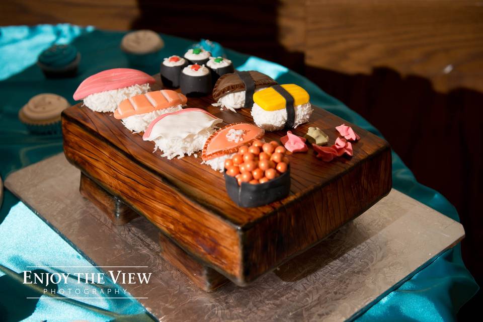 3D Sushi Cake