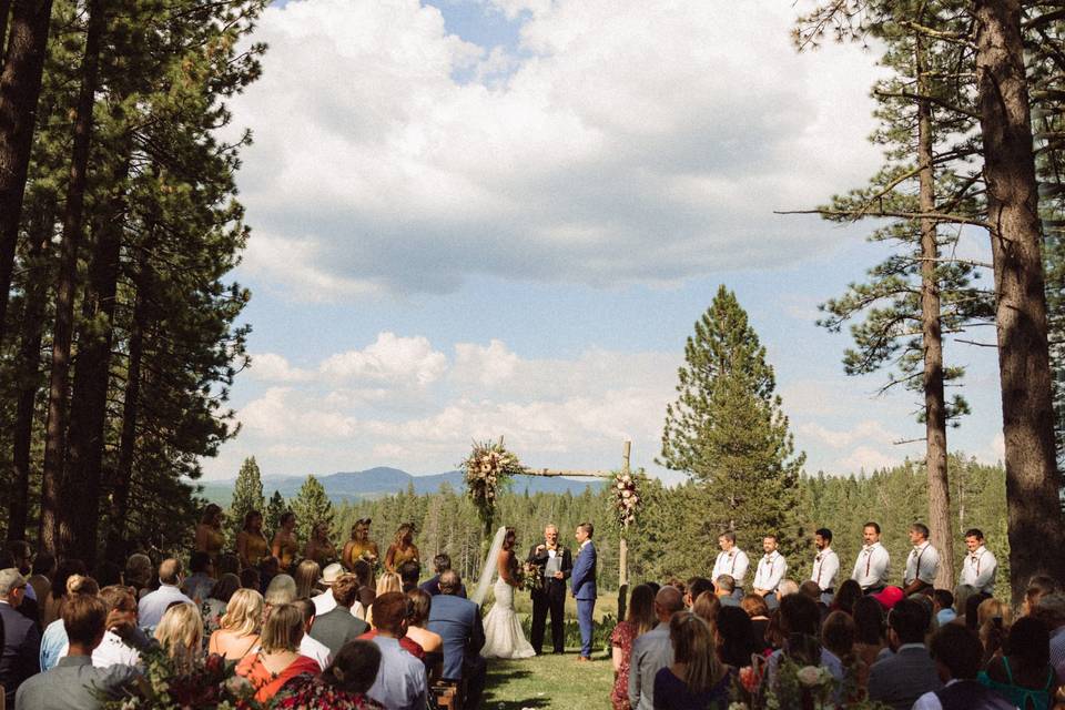 Ceremony lake tahoe