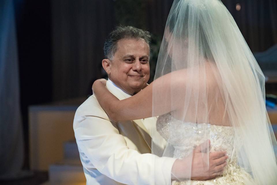 Father and daughter