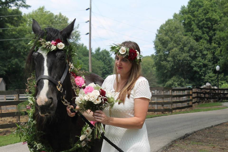 Peace of Serenity Ranch Floral