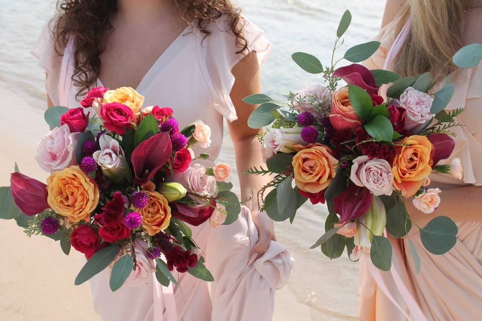 Bridesmaid Summer Bouquets