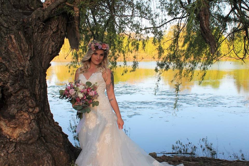 Romantic Riverside Wedding