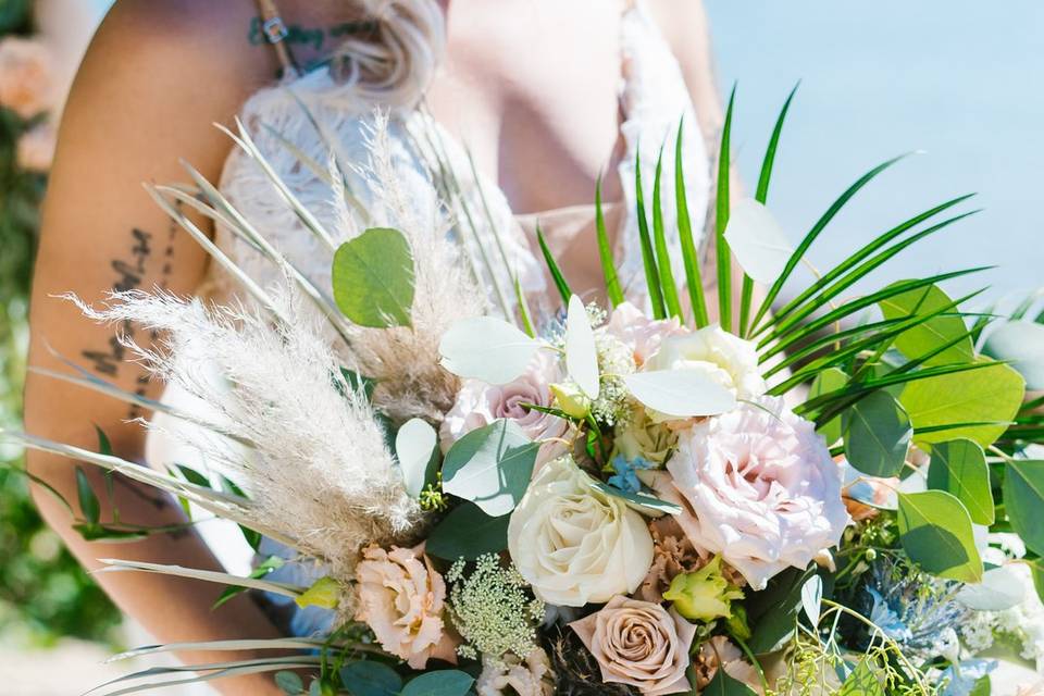 Munising Falls Bridal Bouquet