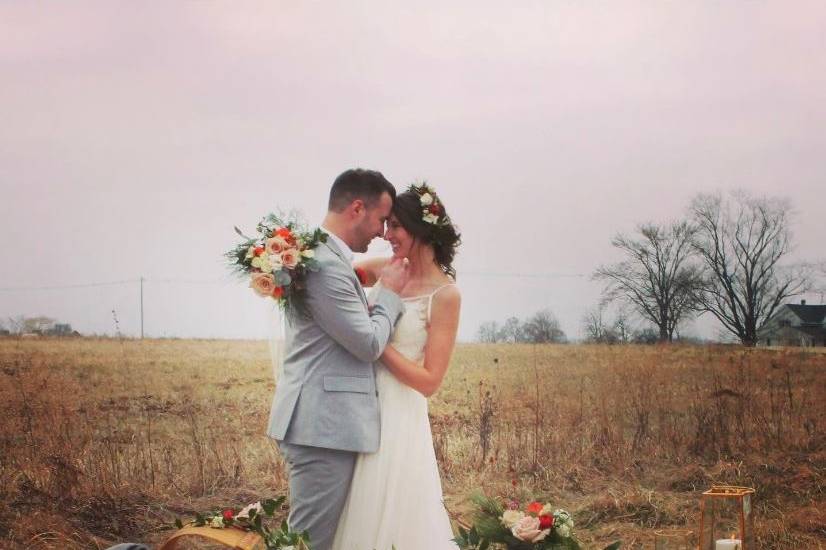 Fields of Floral Josh & Andrea