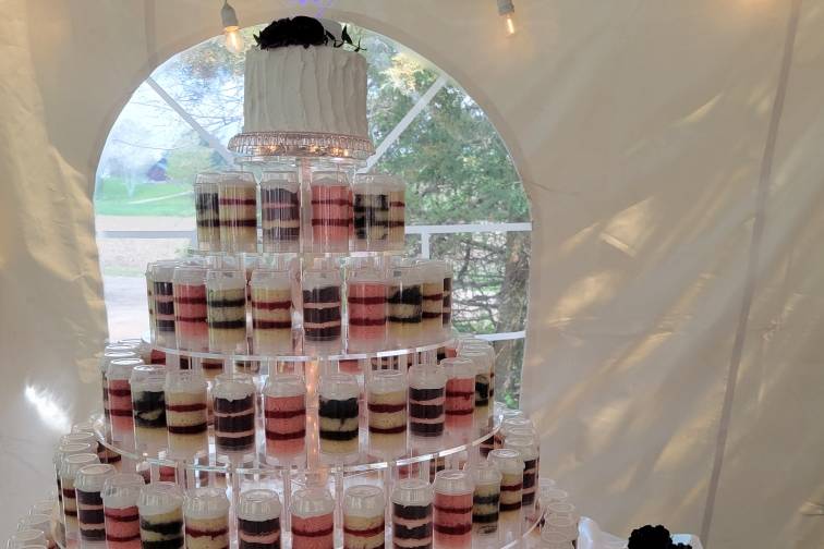 Cake Push Pop Castle
