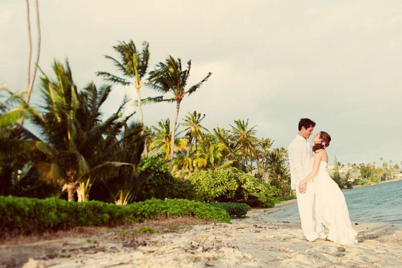 Hawaii beach wedding