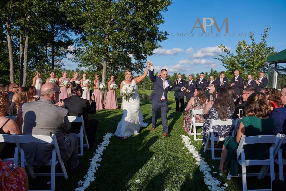 Outdoor ceremony