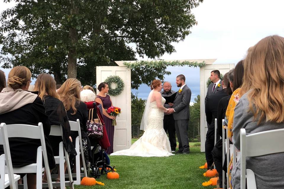 Oaks Fall Wedding