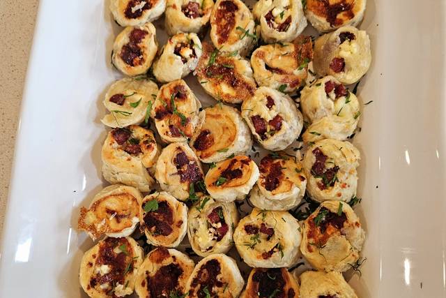 Ham + Cheese Pinwheels