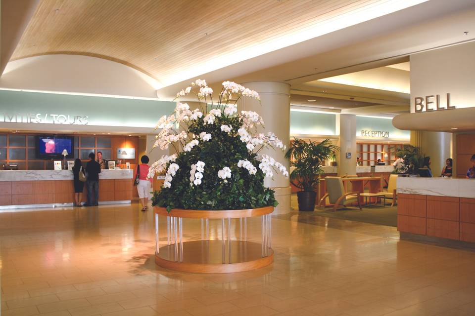 Modern lobby
