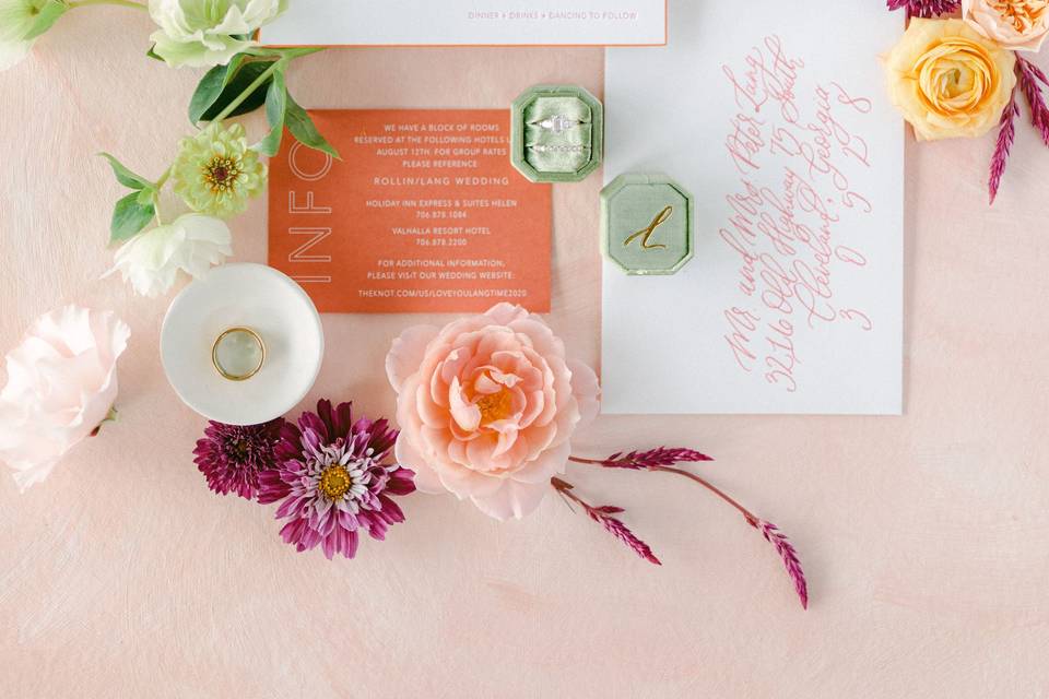 Paper Daisies Stationery