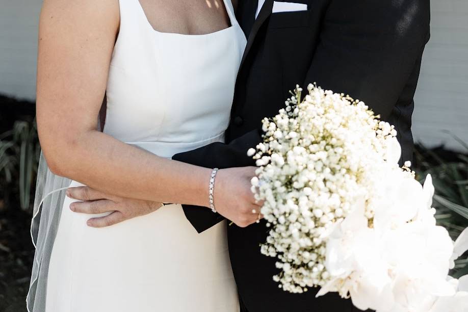 Bride and groom