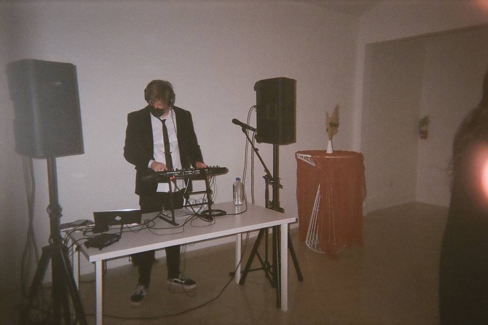 DJ at reception