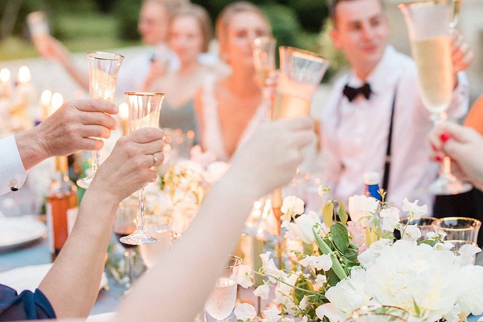 15 person wedding in France
