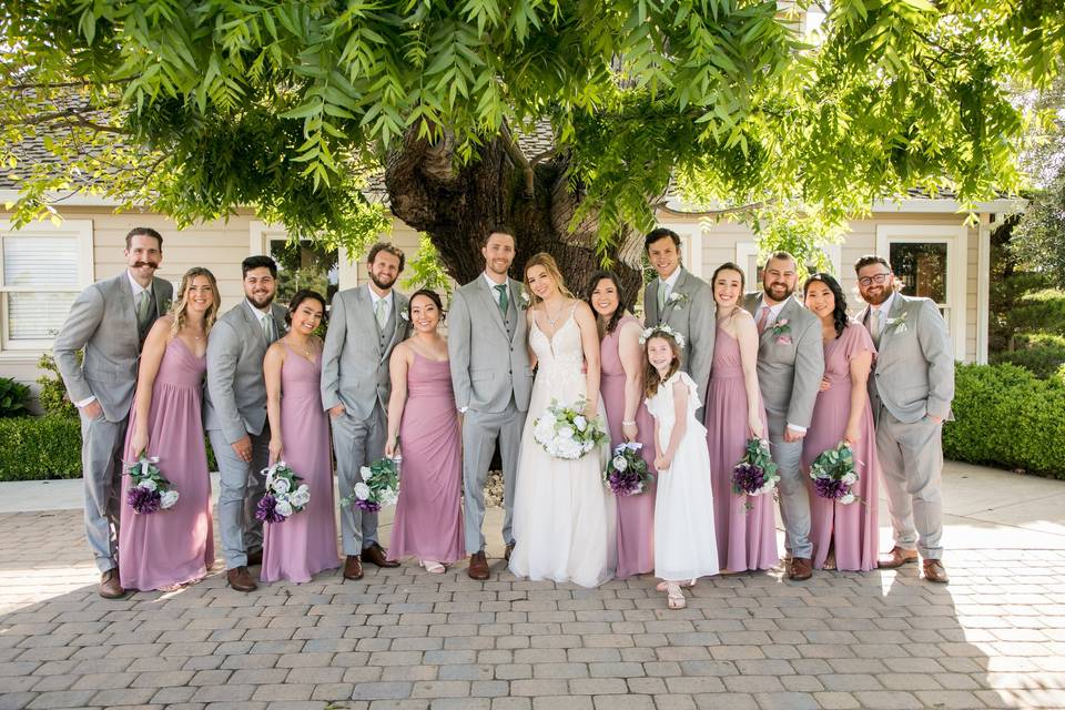 Wedding Party - Walnut Tree