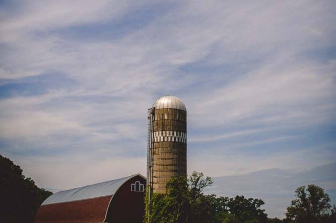 Shot of the barn