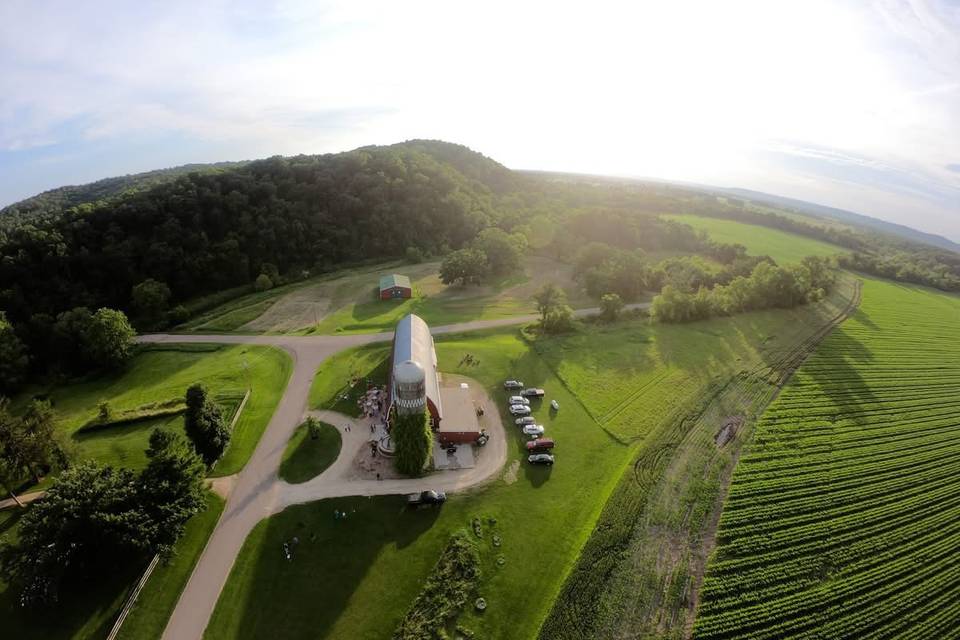 Bird-eye shot