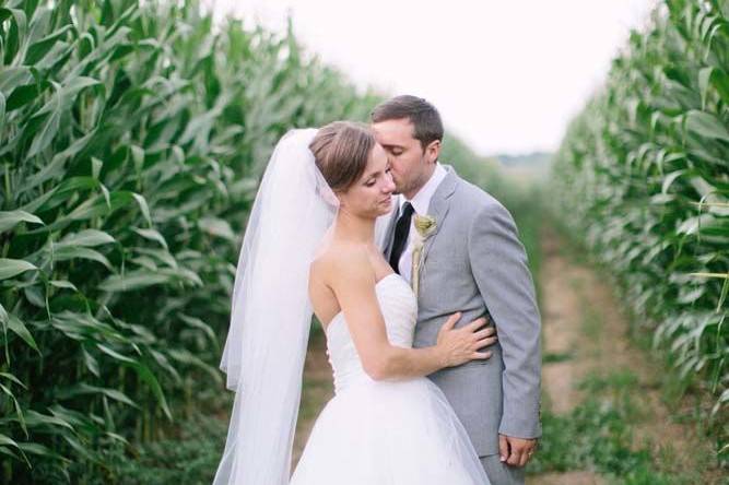 Couple in the field