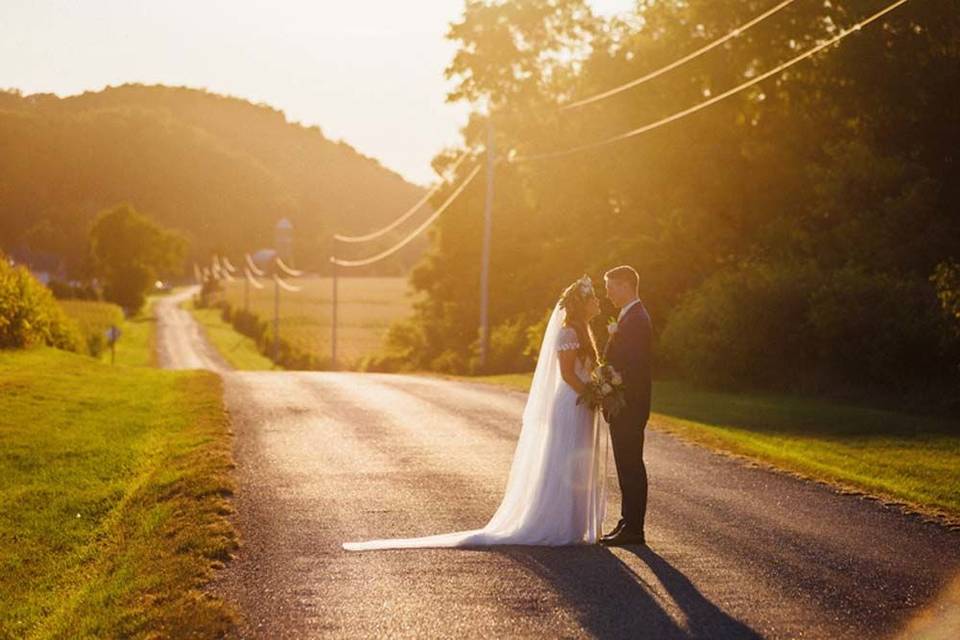 Couple on the road