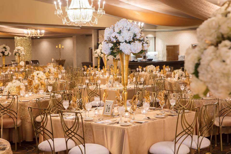 Gold LaCorde chairs