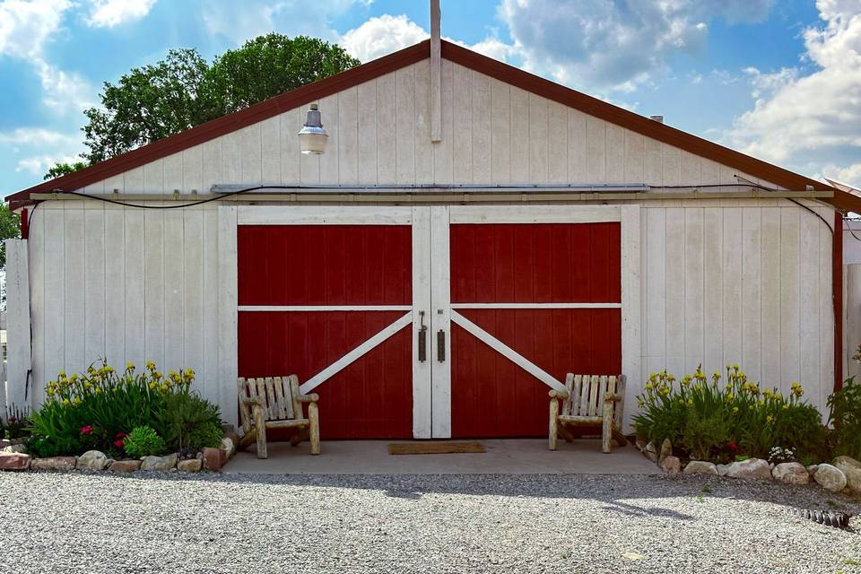 Front of Barn